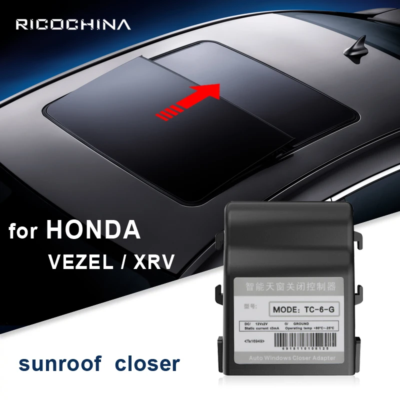 

Auto sunroof close for HONDA VEZEL XRV Automatic closing device of sunroof for automobile Car Auto smart sunroof close