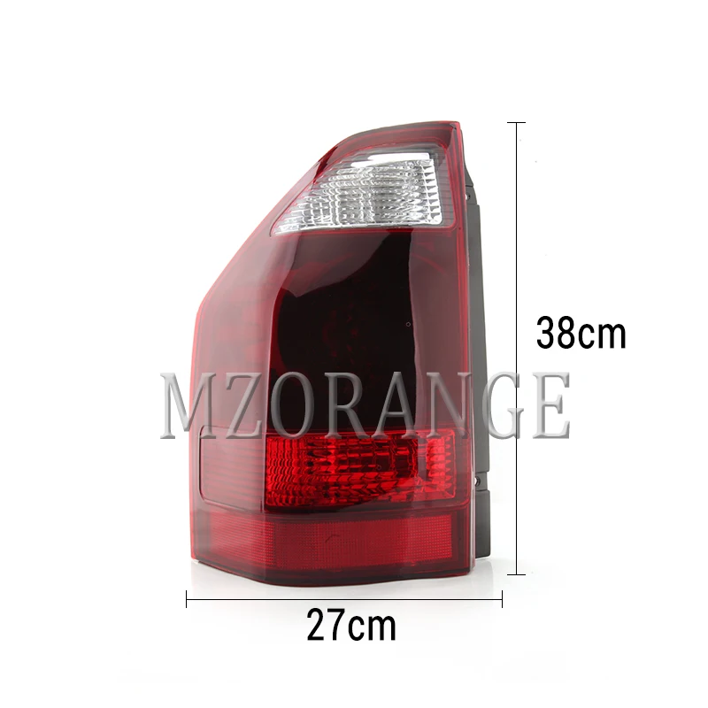 MZORANGE влево/правый хвост светильник для Mitsubishi Pajero V73 2003 2004 2005 2006 2007 задние светильник фонарь стоп-сигнала Предупреждение светильник