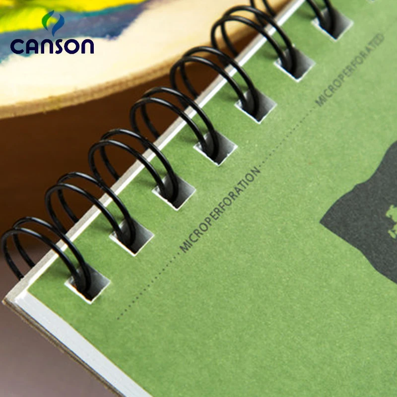 CANSON XL Series Creative Painting Book 16K/8K/A4/A3  Sketch/Marker/Acrylic/Watercolor/Pencil/Toner Stick Book Kraft Paper Book -  AliExpress