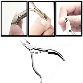 

1pcs Nail Tool Cuticle Nipper Cuticle Pusher Dead Skin Remover Trimmer Cutter Clipper Stainless Steel horn removal tool #0406