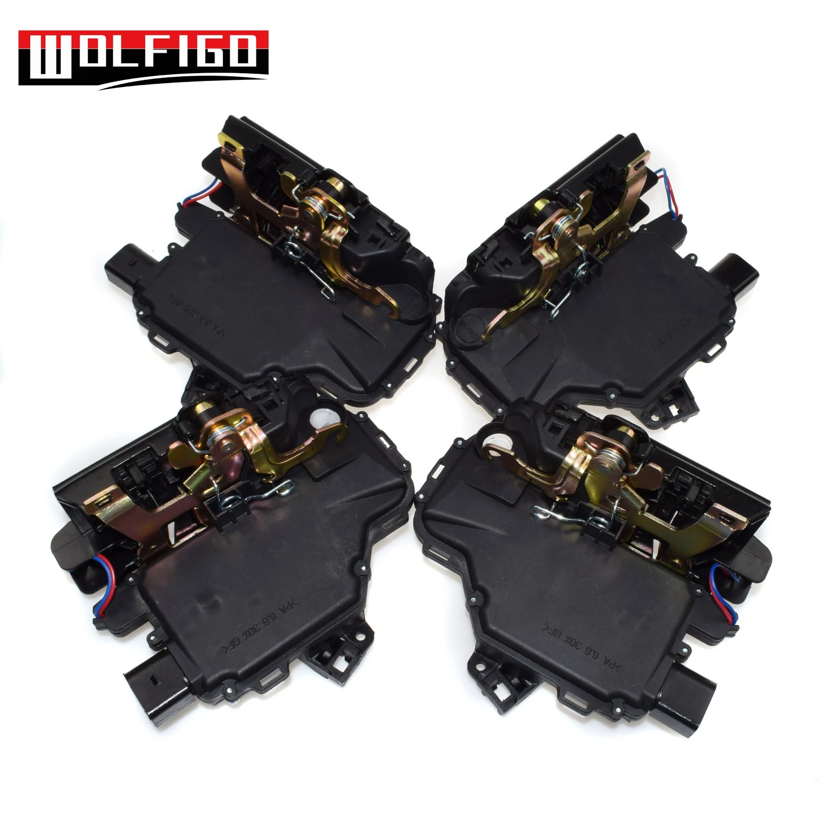 Дверной замок WOLFIGO приводы защелки для Passat B5 Golf MK4 3B1837015A 3B1837016A 3B4839015A 3B4839016A|Замки и