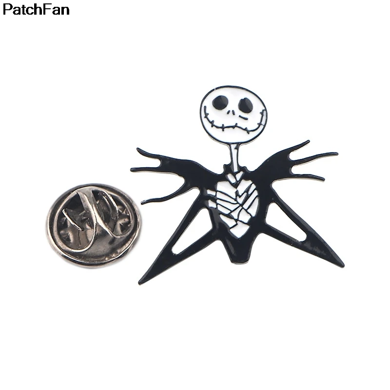 20 шт./лот A2479 Patchfan Кошмар перед Рождеством броши на булавке значки украшенные ювелирные знаки для рюкзака одежда