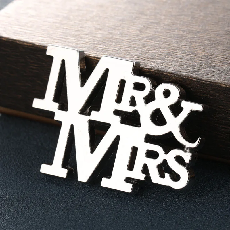 Открывалка для бутылок Mr Mrs подарок гостей подружки невесты свадебный сувенир