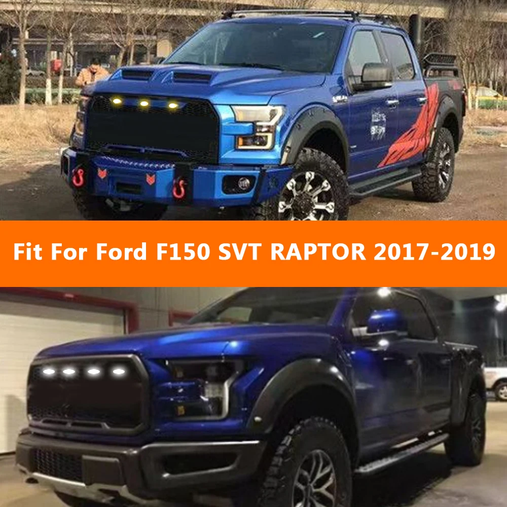 ְ  ڵ  ׸ LED ,  F150 SVT  2017-2019 ũ , 12LED ڵ DRL DC 12V