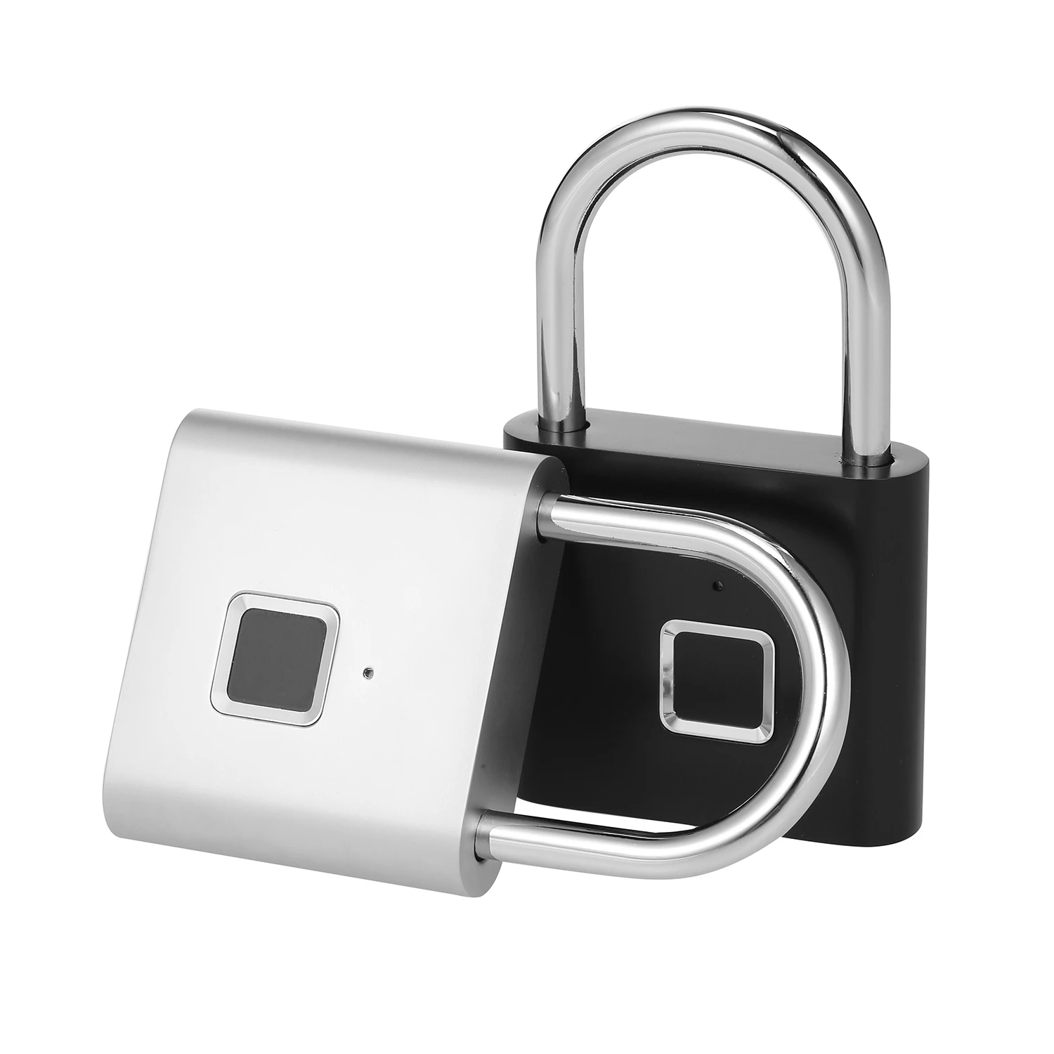 Умный Замок с защитой от отпечатков пальцев, USB Перезаряжаемый IP65 Водонепроницаемый замок без приложения, для помещений и улицы, для шкафчиков, сумок, чемоданов