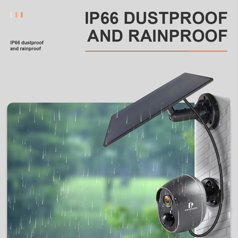 Tuya Wireless Camera 1080P IP Battery Camera Rechargeable Outdoor IP65 Cam CCTV WIFI Security Support Solar Panel&TF Card ip camera,wifi camera,surveillance camera,wifi ip camera,solar security camera,solar camera