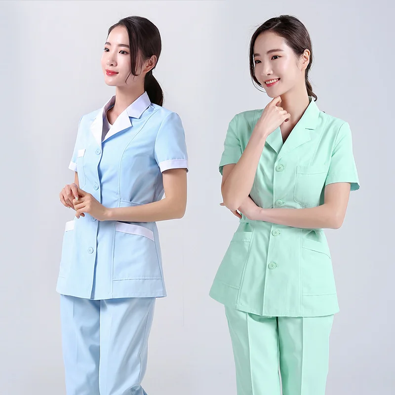 Кисть для рук Униформа женские наборы скрабов с короткими рукавами медицинская одежда медсестры доктор рабочие комплекты униформы форма медсестры одежда S-3XL
