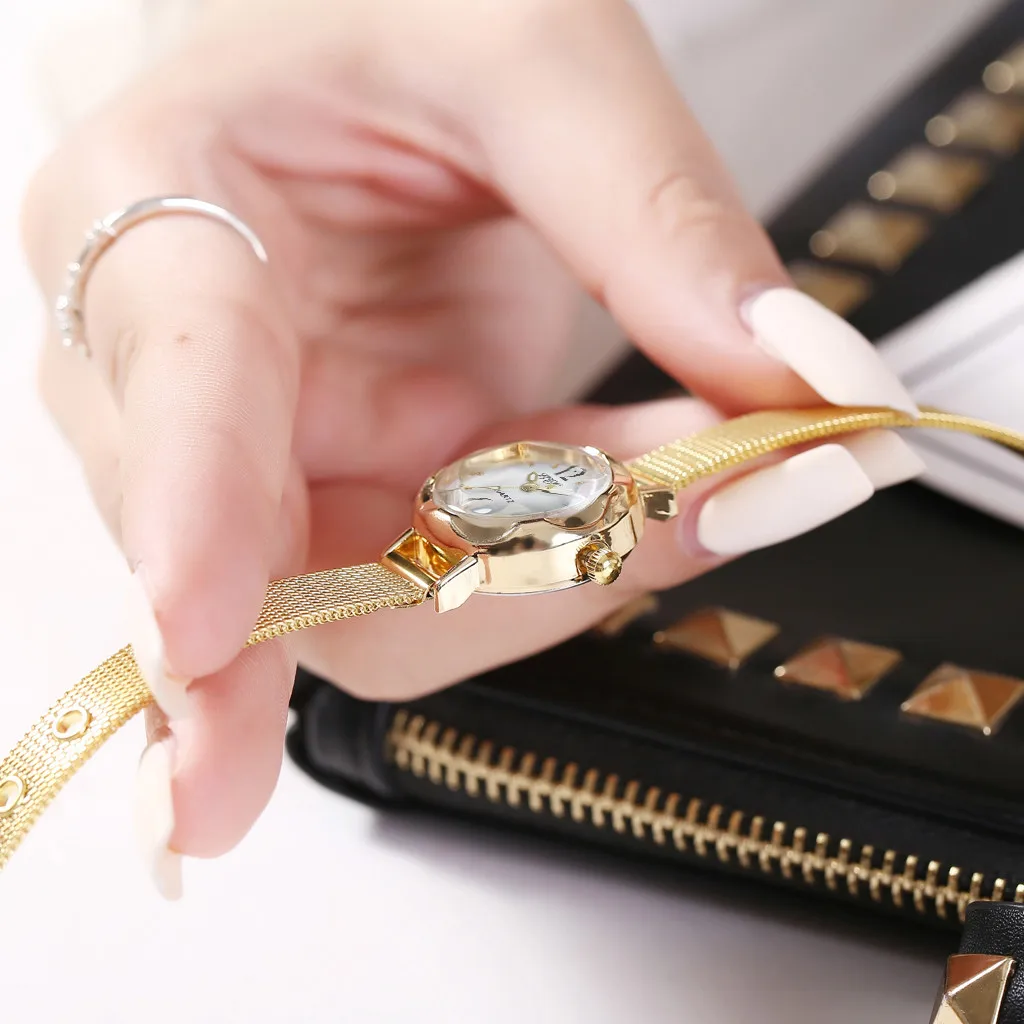 Нержавеющая сталь роскошные часы с браслетом женские наручные часы со стразами женские кварцевые часы на запястье часы Relogio Feminino Montre Femme# W