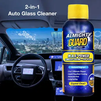 

Auto Glass Cleaner 2-in-1 Glass Washer Spray Cleaner Defogging Agent Water Removal Agent Window Glass Auto Car Accessories
