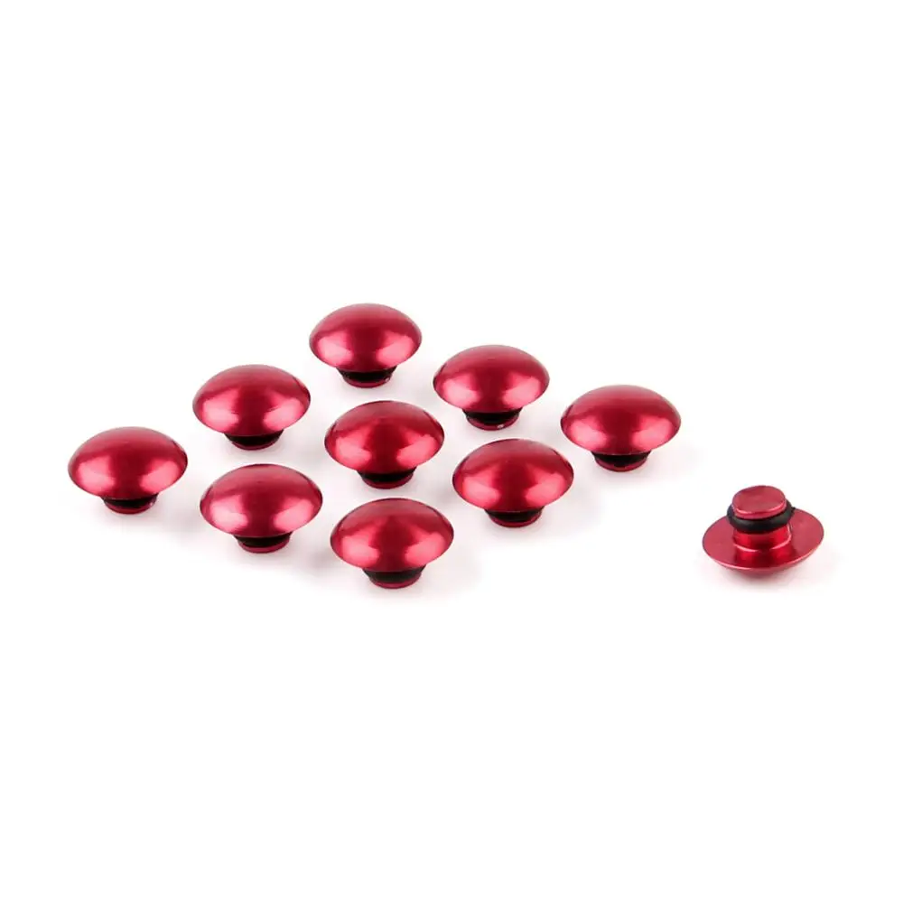 Artudatech Universal Hex Socket Bolt Screw Nut Head Cover Cap M8 8MM for Suzuki for Yamaha Motorcycle Fairing Kit Motorcycle Accessories Motorcycle Screw Caps Motorcycle Fasteners Motorcycle Nut Covers