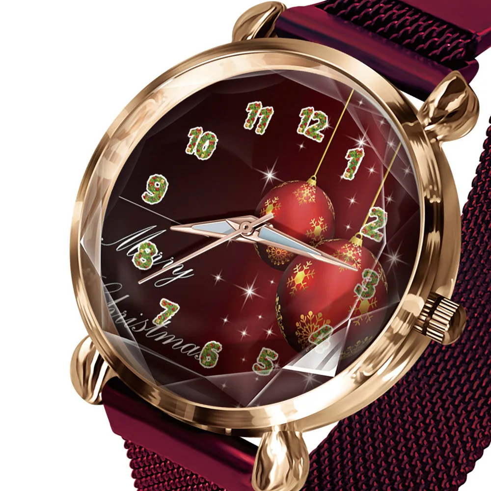 Diy рождественские часы, подарочный альбом, часы на заказ, Фото сделано с логотипом, женские часы с красным браслетом, 1 шт., на заказ 329