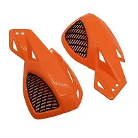 Dirt pit bike защита рук для мотокросса защита от падения мотоцикла защита рук для мотоцикла для Kawasaki Suzuki Honda - Цвет: Оранжевый