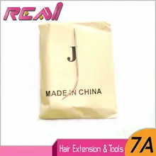 12 шт. длинные J типа изогнутые иглы для плетения волос нить швейные иглы