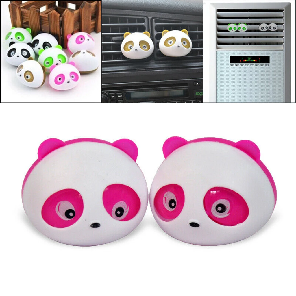 Автомобильный освежитель воздуха с милой пандой 2 шт. автомобильный запаха