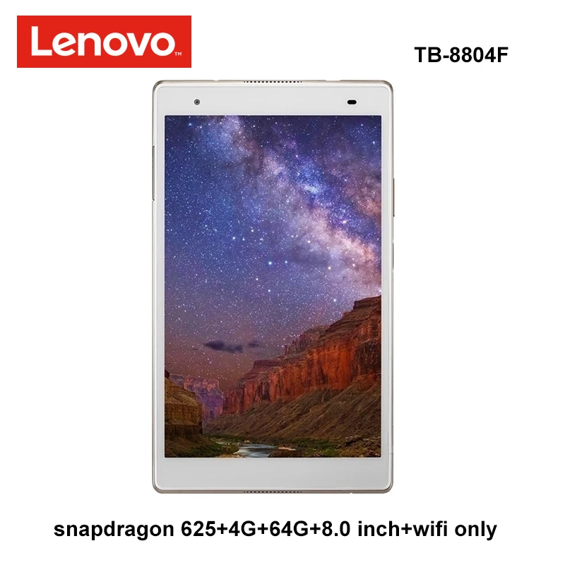  lenovo XiaoXin 8.0 inch snapdragon 625 4G Ram 64G Rom 2.0Ghz octa core Android 7.1 Gold 4850mAh tab