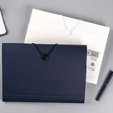 13 карманная папка для документов A4 Сумка для документов бумажный Органайзер водонепроницаемый чехол для документов