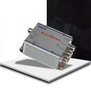 

Adjustable 1 In 3 Out Catv Cable Tv Splitter Amplifier 20Db Digital Tv Antenna Signal Booster Tv Amplifier 45-860Mhz Amplifiers