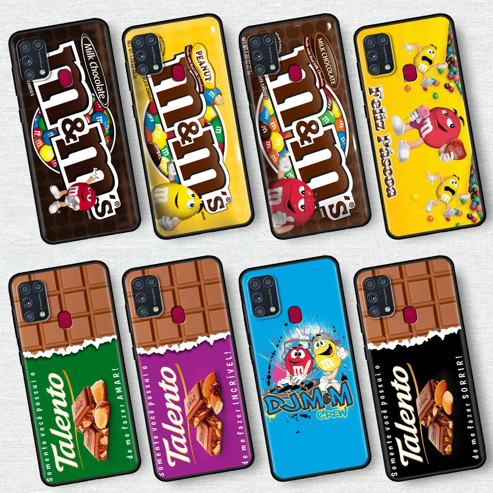 Чехол M &amp M's в виде бутылки шоколада для сотового телефона Samsung Galaxy M31 Prime M30s M51 M31s