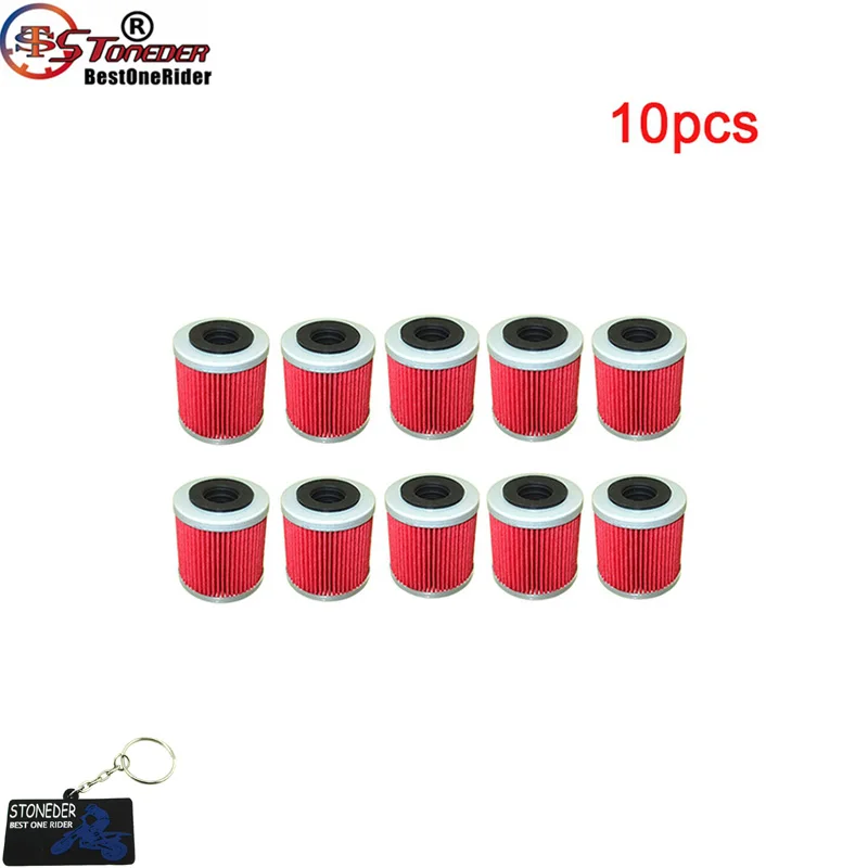 STONEDER масляный фильтр для Husqvarna 8000B0953 TE250 310 510 450 TC450 510 SM450R 510R TXC250 510 Aprilia 874081 9150166 - Color: 10pcs
