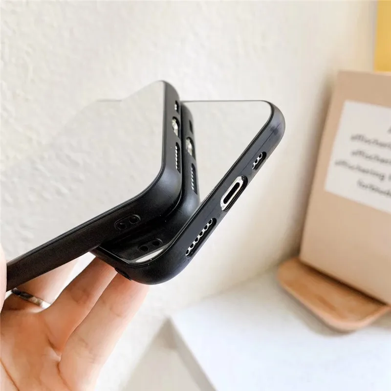 DCHZIUAN макияж девчачий зеркальный чехол для телефона для iPhone 11 Pro Max XR X XS MAX Роскошный чехол для iPhone 11 7 8 Plus стеклянный чехол