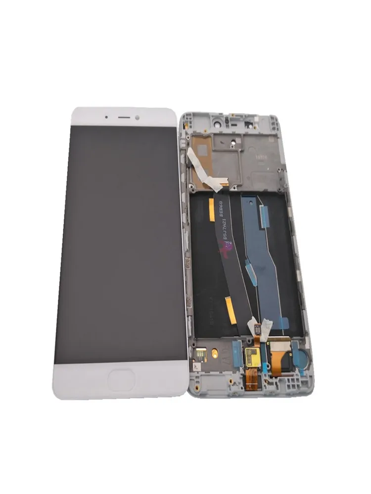 Для 5,1" Xiao mi 5S mi 5S ЖК-экран, кодирующий преобразователь сенсорного экрана в сборе с рамкой+ рабочий ЖК-дисплей с отпечатком пальца+ Инструменты