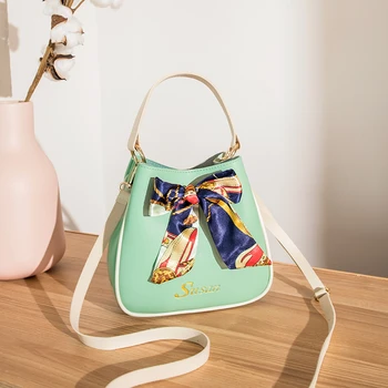 

Women's Designer Handbag Crossbody Bag Butterfly-knot 2020 Fashion New High Quality PU Leather Bow Shoulder Tote Messenger Bag