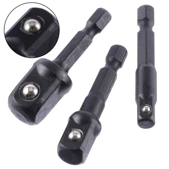 

105 Degree Right Angle Drill Bit 1/2 3/8 1/4 Hex Shank Socket Adapter Tools