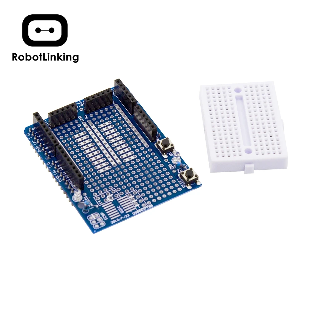 UNO/ MEGA2560 Proto Shield Prototype V3 с минимальной макетной платой 170 для Arduino Mega|shield for arduino|arduino