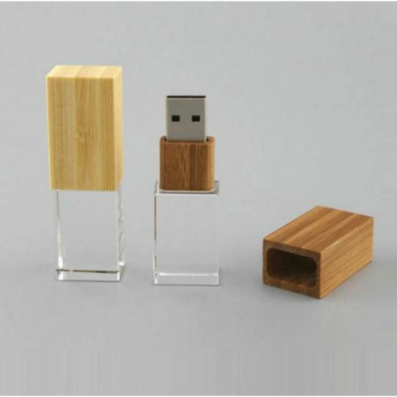 USB флеш накопитель с деревянными кристаллами 4 ГБ 8 16 32 ГБ|USB флэш-накопители| |