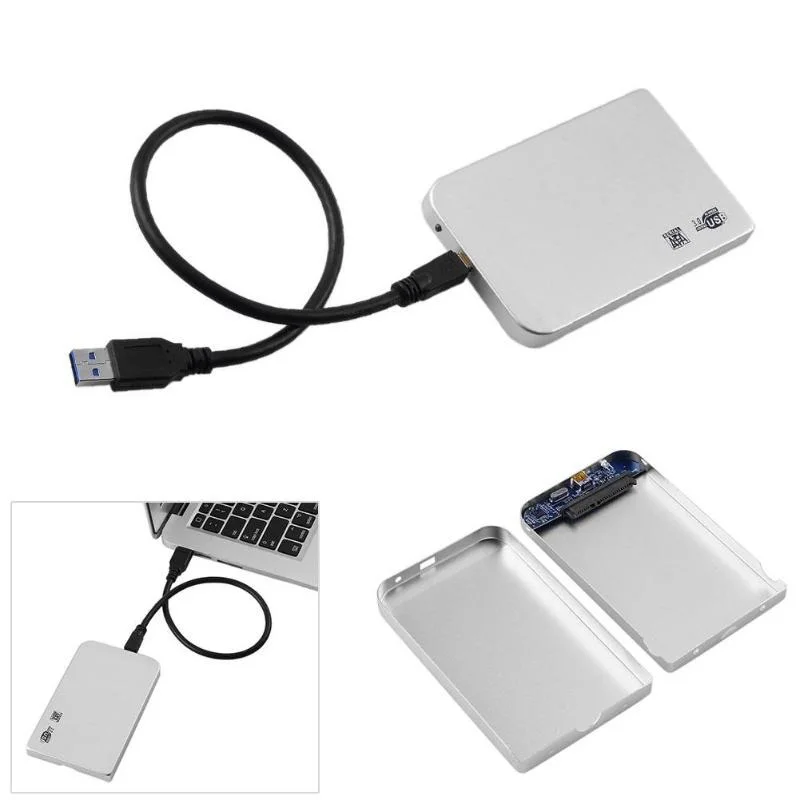 Чехол для жесткого диска 2 5 дюйма SATA на USB|Жёсткие диски и боксы HDD| |