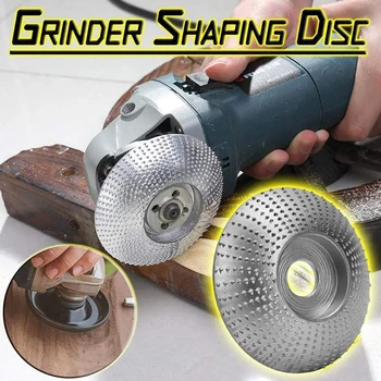 

Angle Grinding Tea Tray Hard Round Grinding Wheel Sanding Disc Durable Save Time for Angle Grinder Woodworking Helper Gift