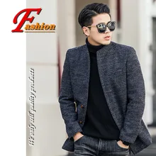 Высококачественный стиль мужская деловая Повседневная Четырехслойный разноцветный комбинезон; удобная модная дышащая обувь, сохраняющая тепло не с низким содержанием железа личность шерстяное пальто