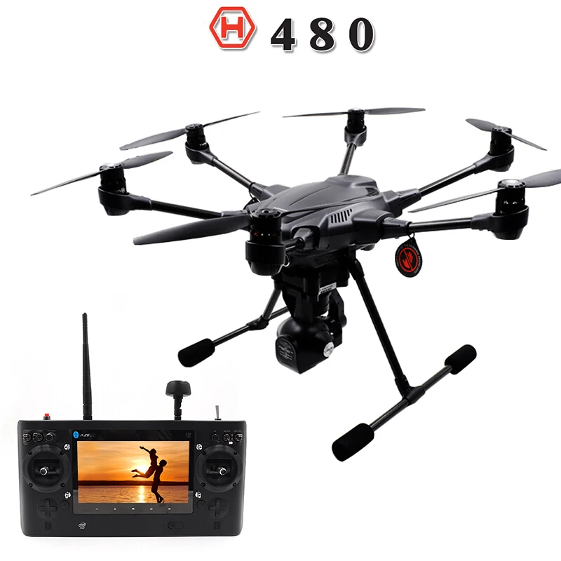 Квадрокоптер YUNEEC Typhoon H480 Дрон с шарнирным стабилизатором CGO3 HD камера 4k