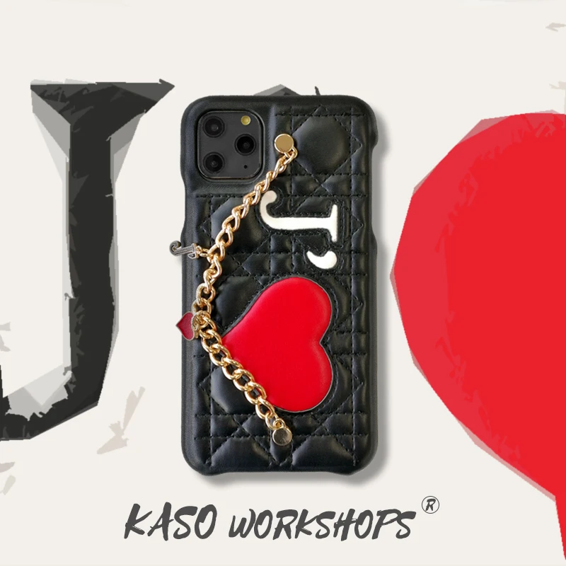 

Retro simple love Bracelet phone case for iPhone 7 8 Plus Drop-resistant leather with for iPhone11 ProMAX X XS MAX XR Cover