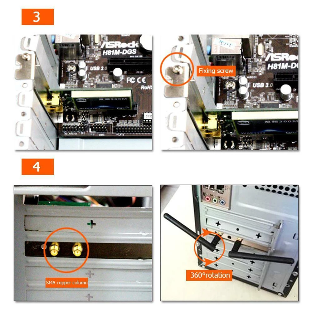 2,4G/5G 802,11 b/g/n 450 Мбит/с беспроводной WiFi PCI-Express адаптер LAN Карта для Intel 5300 совместимый слот PCI-E X1/X4/X8/X16