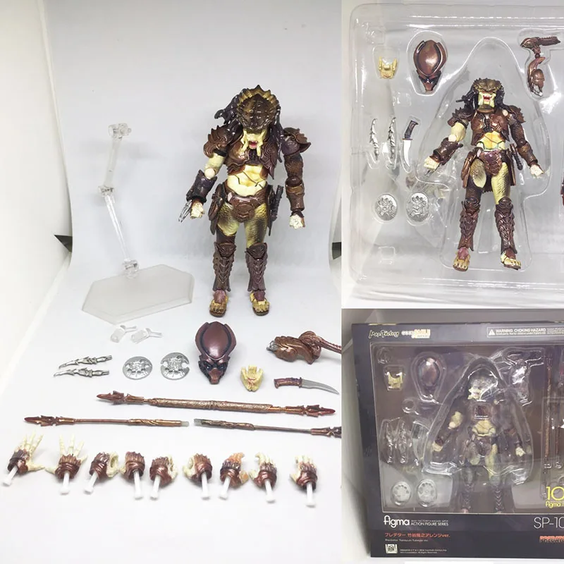 Figma SP-109 10th Alien VS Predator 2 экшн-фигурка Коллекционная модель игрушки куклы подарок |