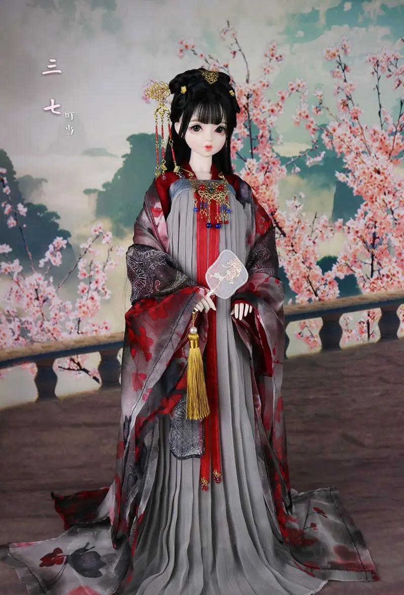 

1/4 1/3 BJD clothing Accessories doll Chinese Ancient costum dress clothes for BJD/SD,not include doll,shoes,wig and other E2547