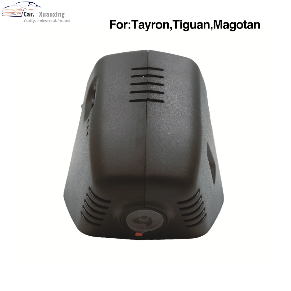 Для Tayron Tiguan Magotan Автомобильный видеорегистратор, видеорегистратор для вождения, видеорегистратор, управление с помощью приложения, Wi-Fi, Скрытая установка, sony IMX323 1080P