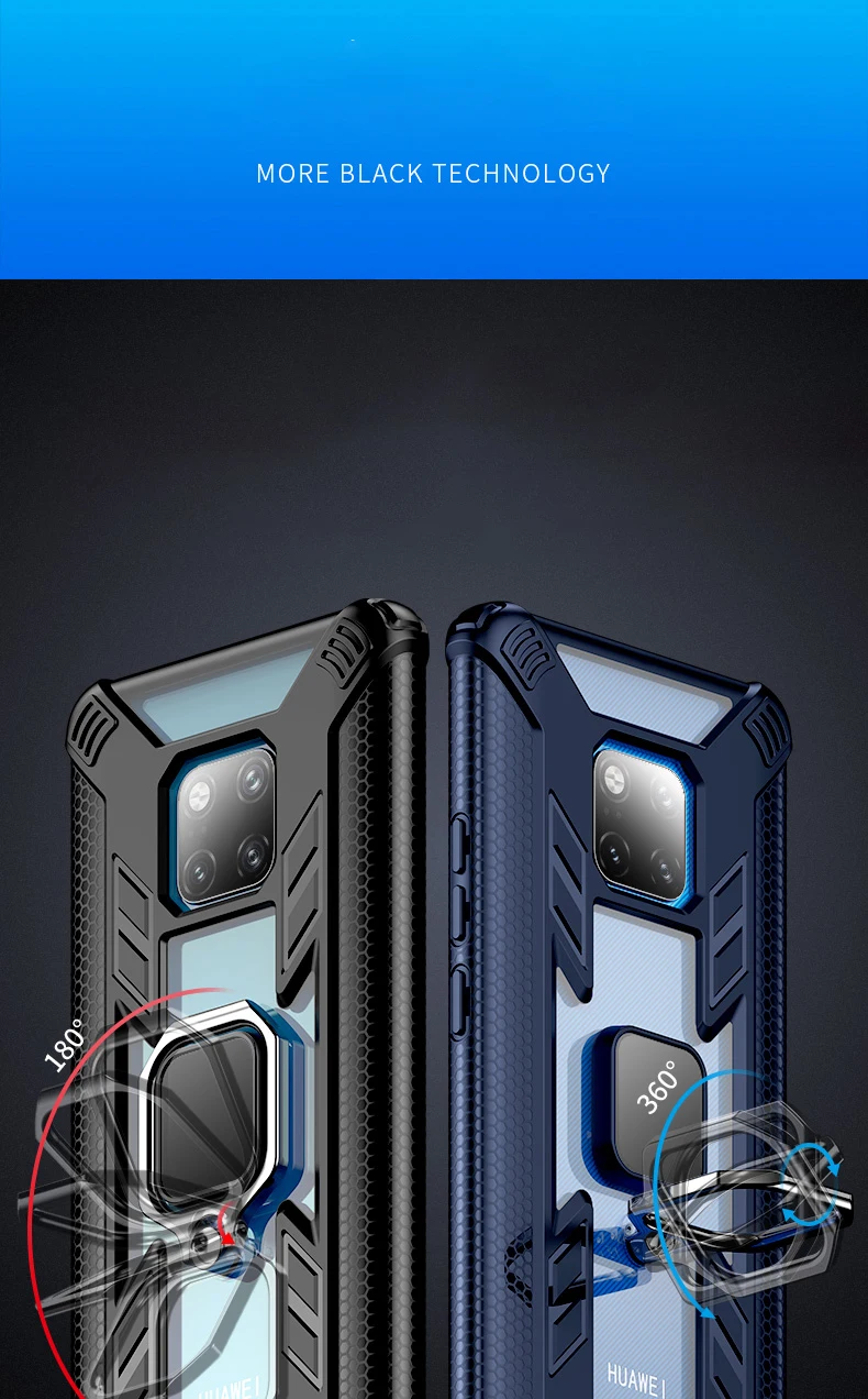 Ikrsses для huawei mate 20 Pro автомобильный Магнитный кольцевой кронштейн чехол для mate 30 Pro mate 20 lite 360 все включено анти-осенний чехол
