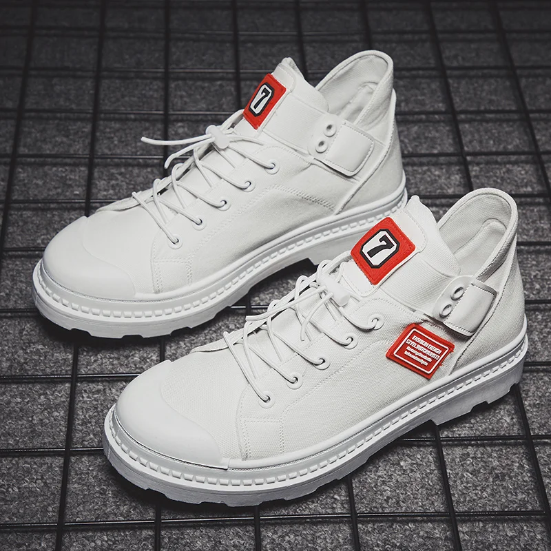 

Men's boots, men's boots, canvas casual men's Boots boots men male comfortable shoe