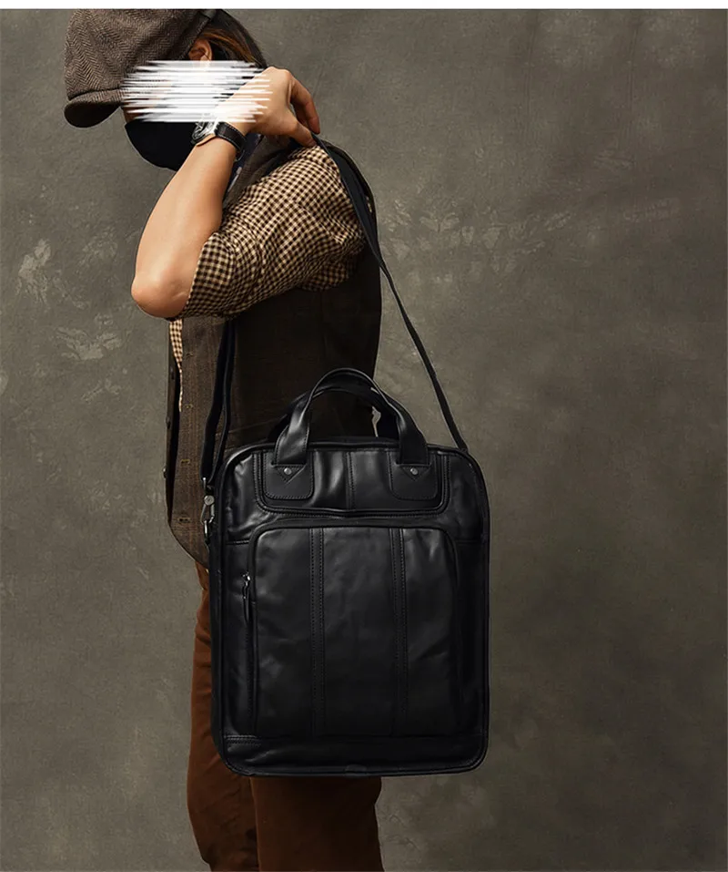 PNDME Простые повседневные натуральная кожа для мужчин и женщин, дорожный рюкзак в деловом стиле из мягкой телячьей кожи черного цвета многофункциональный Рабочий ноутбук рюкзак