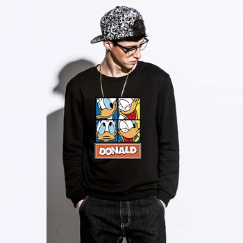 

funny sweatshirt men anime sweatshirts harajuku animal graphic printed hoodie black hoody male streetwear mans clothes