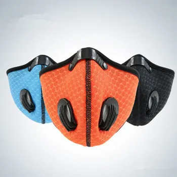 

Dust Face Mask Anti PM2.5 Pollution Face Filter Respirator With Breathable Valve Mask 3D Mouth Cover ffp3 Anti-Fog Face Shield