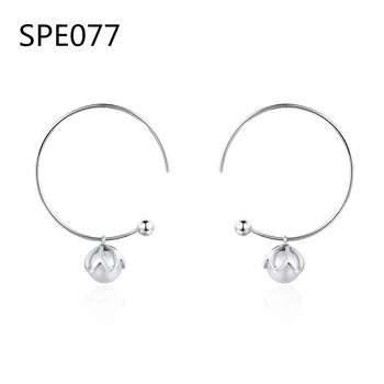 

SPE4 Sterling Silver Zirconia Design Drop Earrings for Women Dangle Earing Clear CZ Fashion Statement Jewelry US