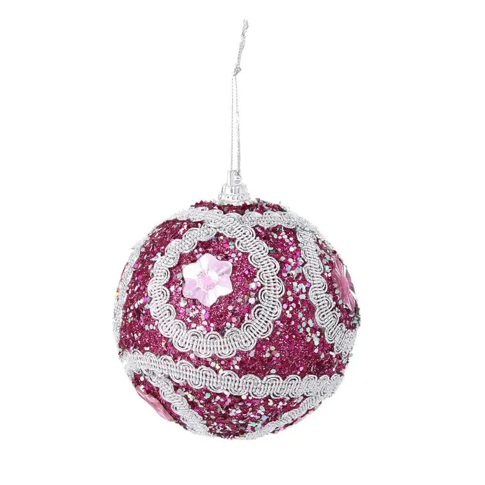 Рождественские Стразы вспышки baubles пены шары праздник mall Бар Висячие украшения окна закупка#3A07