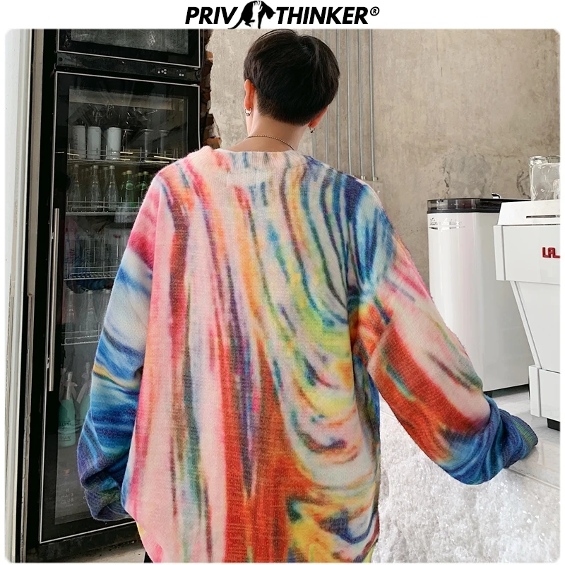 Privathinker,, осенний свитер, цветной, Мужской пуловер, Повседневный, мужской, вязанный, хип-хоп, топы, уличная одежда, мужские Модные свитера, одежда