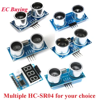 

HC-SR04 Distance Ranging Sensor Module Ultrasonic Wave Detector HCSR04 HC SR04 HC-SR04+ CS100A Test Board Bracket for Arduino