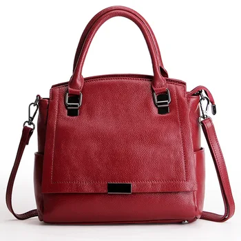

Women's Bag 2020 new style leather European and American fashion casual handbag shoulder oblique cross bag