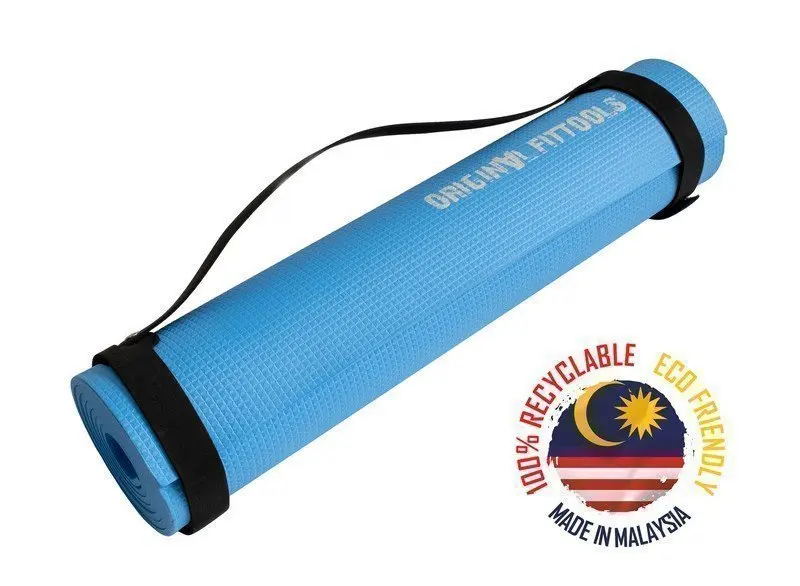 Mat for aerobics 6mm blue art. Ft-mpm6ltb (Ganga) |