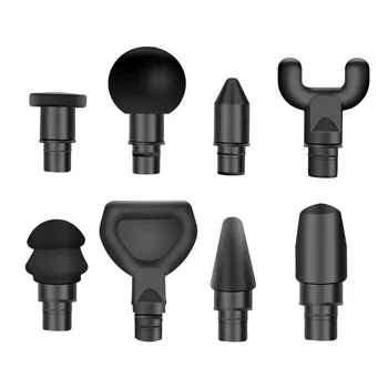 

8pcs/set Salon Replacement Parts Fascia Muscle Massager Head Easy Install Home Tools Vibrating Plug And Play Pain Relief